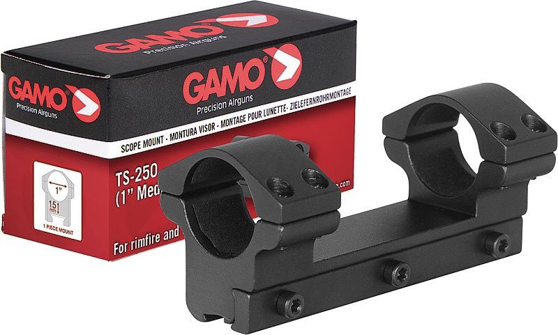 GAMO Montážne krúžky 25mm TS-250 1", Medium Rail