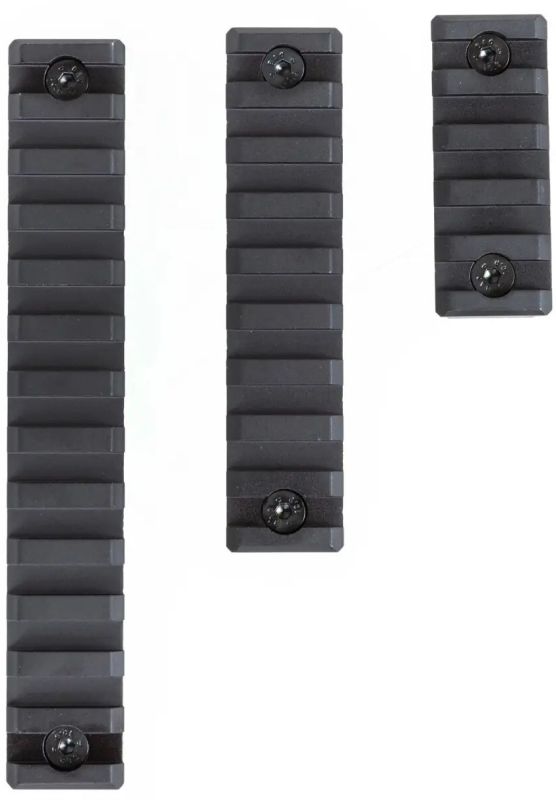 SPECNA ARMS RIS lišty set 3ks pre M-LOK 13,5/9,5/5,5cm