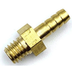 EPES Spojka HPA s nástrčným tŕňom pre hadicu 6 mm - vonkajší závit M6 (E032-6-MM6)