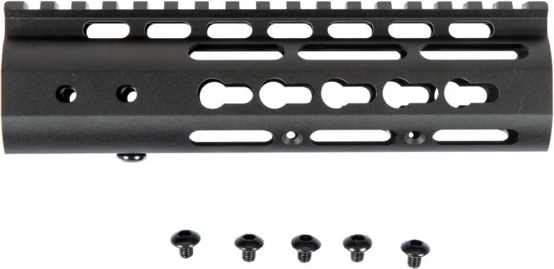 SPECNA ARMS Predpažbie KeyMod CNC 7 - black