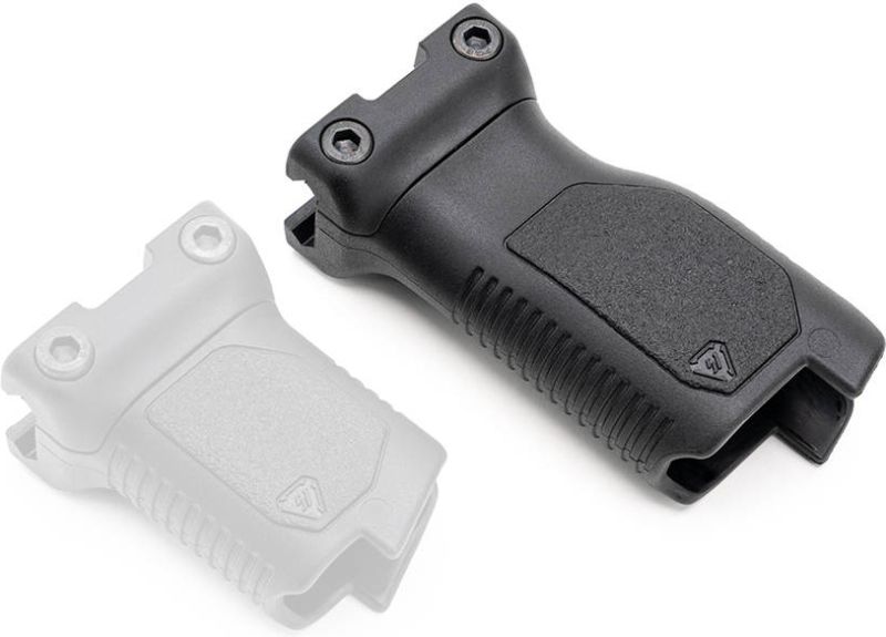 STRIKE INDUSTRIES Picatinny Angled Vertical Grip, long - čierny