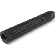 SLONG AIRSOFT Kovový tlmič 170 x 27mm v.1 - čierny