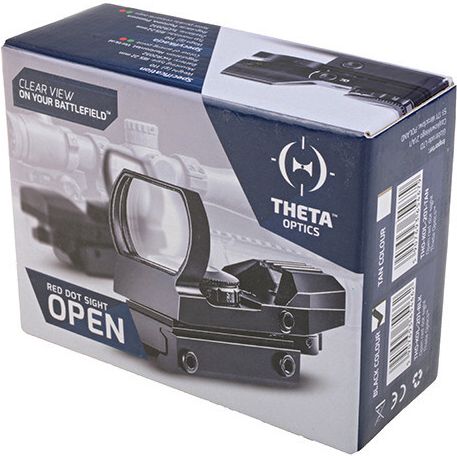 THETA OPTICS Kolimátor RED DOT SIGHT otvorený - čierny (THO-10-007849-00)