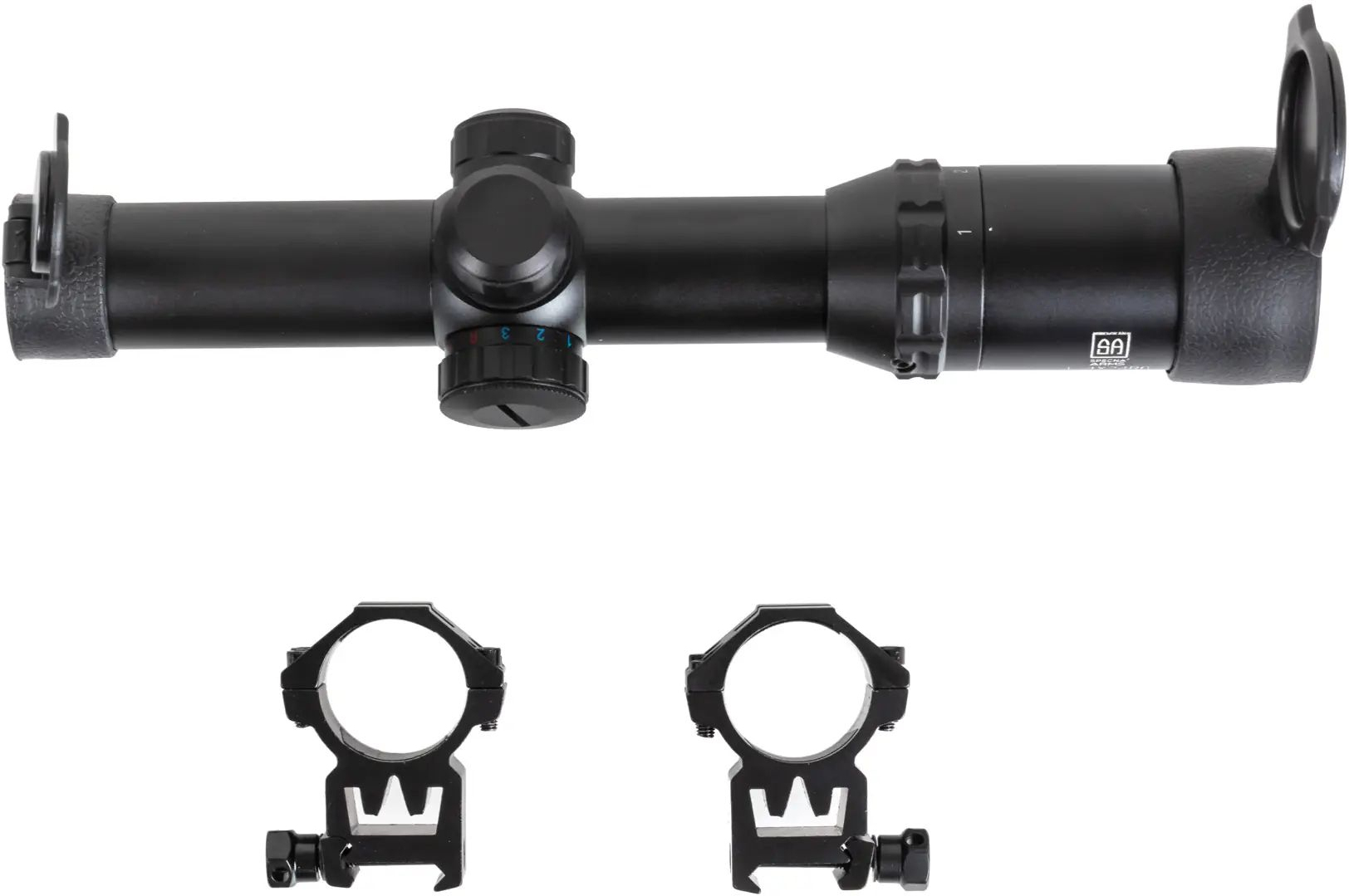 SPECNA ARMS Puškohľad CORE 1-4X24RG - black