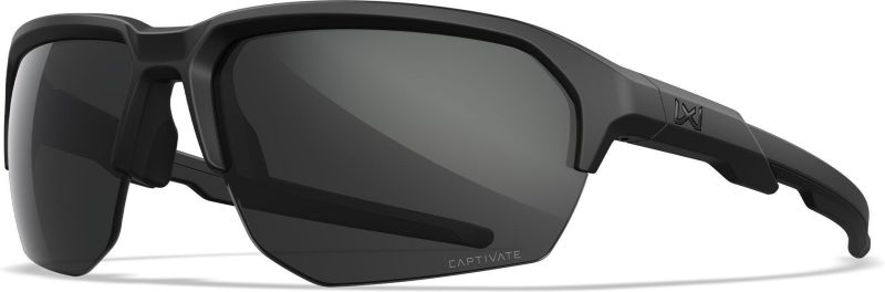 WILEY X Ochranné okuliare JAKL Captivate - šedé sklá / matný čierny rám