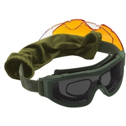 SWISSEYE Ochranné okuliare F-TAC - olive