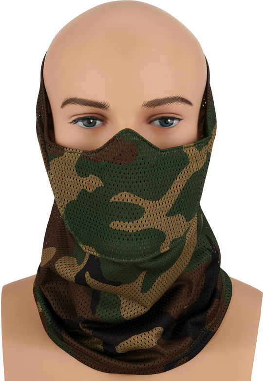 CYGNUS ARMORY Ochranná maska Face Warrior Defender - wood