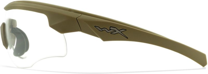 WILEY X Ochranné okuliare ROGUE COMM - šedé + číre + oranžové sklá / matný pieskový rám