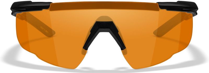 WILEY X Ochranné okuliare SABER ADVANCED - šedé + číre + oranžové sklá / matný čierny rám