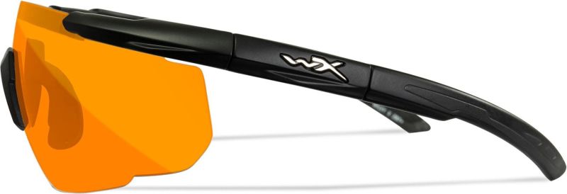 WILEY X Ochranné okuliare SABER ADVANCED - šedé + číre + oranžové sklá / matný čierny rám