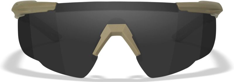 WILEY X Ochranné okuliare SABER ADVANCED - šedé + číre + oranžové sklá / matný pieskový rám