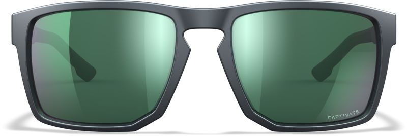 WILEY X Ochranné okuliare FOUNDER - polarizované zelené sklá / matný šedý rám