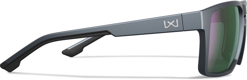 WILEY X Ochranné okuliare FOUNDER - polarizované zelené sklá / matný šedý rám