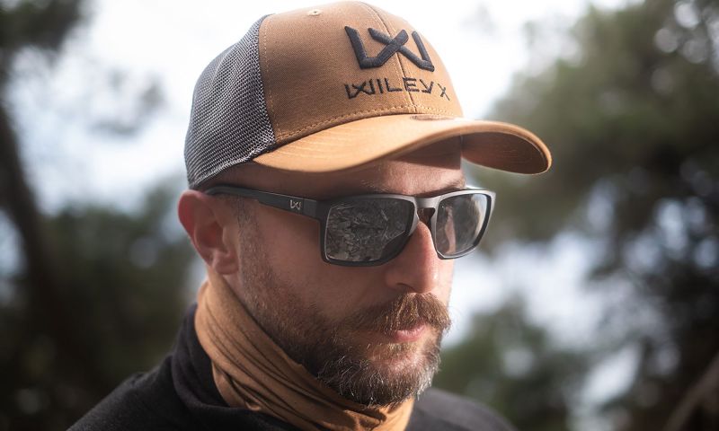 WILEY X Ochranné okuliare FOUNDER - polarizované čierne sklá / matný čierny rám