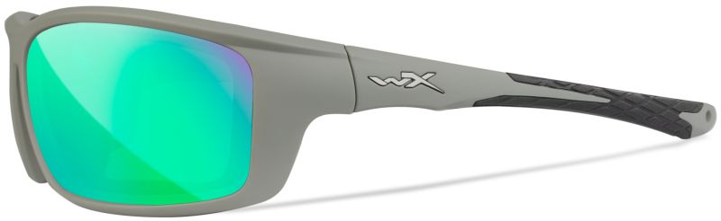 WILEY X Ochranné okuliare CRID - polarizované zelené sklá / matný šedý rám