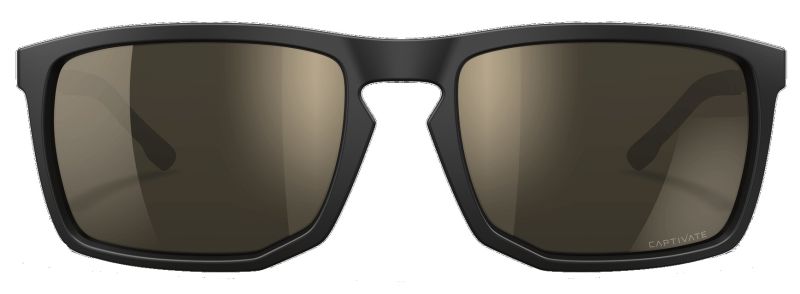 WILEY X Ochranné okuliare AXE Captivate - polarizované wolframovo šedé sklá / matný čierny rám