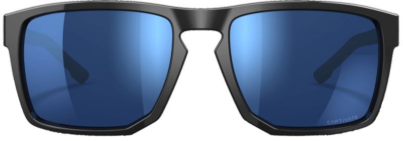 WILEY X Ochranné okuliare APEX Captivate - polarizované modré sklá / lesklý čierny rám