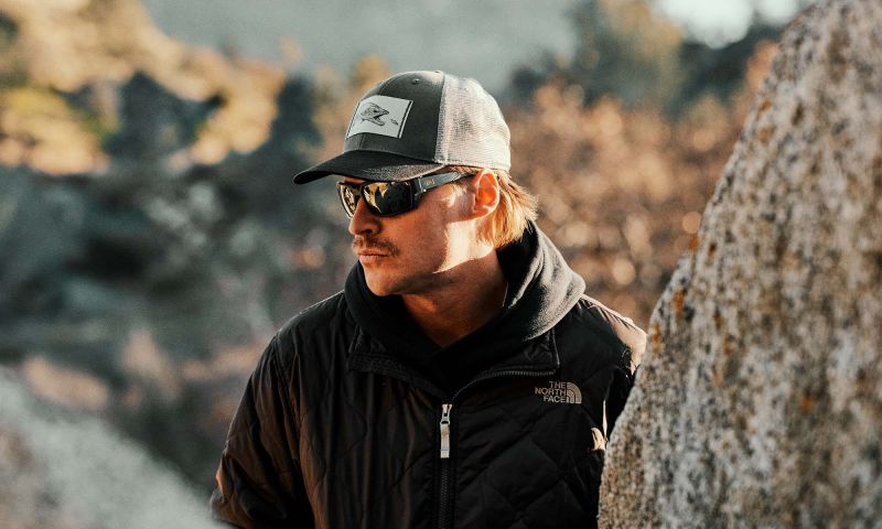 WILEY X Ochranné okuliare ALPINE Captivate - polarizované zelené sklá / matný čierny rám