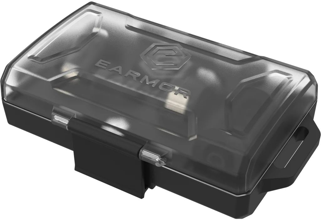 EARMOR Zátkové chrániče sluchu M23T - NRR 25 dB - Bluetooth 6.0 - čierne - (M23T-AI-BK)