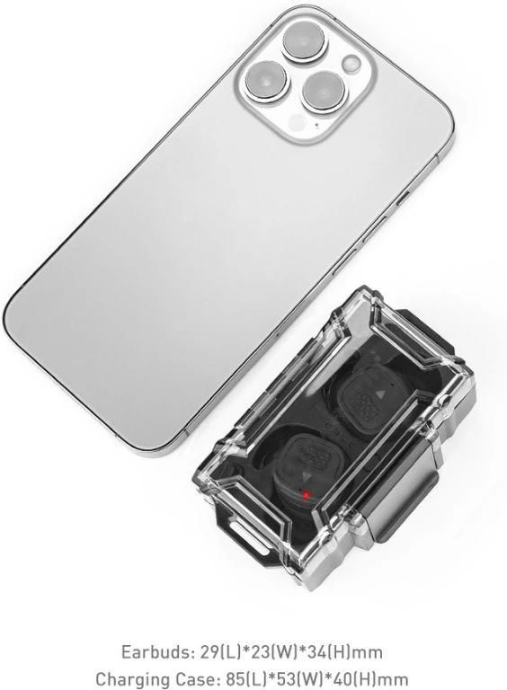 EARMOR Zátkové chrániče sluchu M20T PRO BT elektronické - black (M20TPRO-BK)