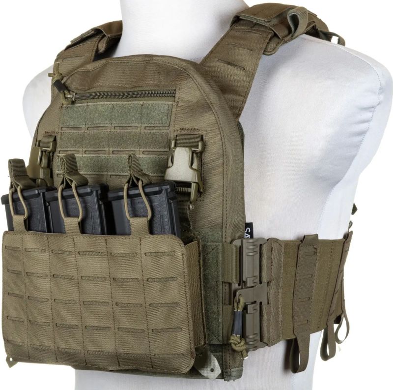 SPECNA ARMS Nosič plátov Tactical QR II - olive (SPE-18-042478-00)