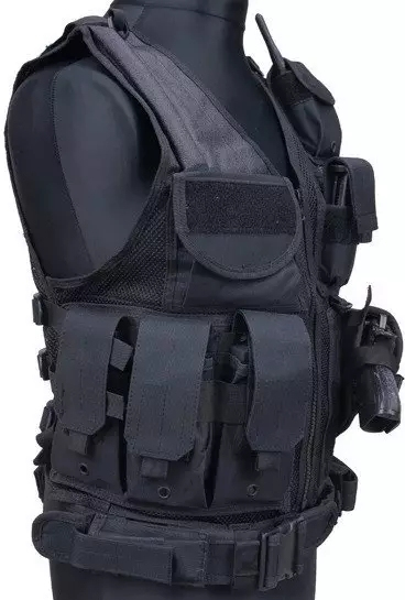 GFC Takticka vesta KAM-39 - cierna