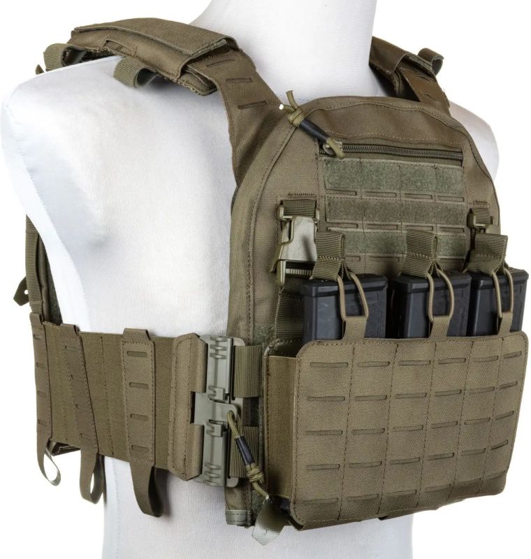 SPECNA ARMS Nosič plátov Tactical QR II - olive (SPE-18-042478-00)