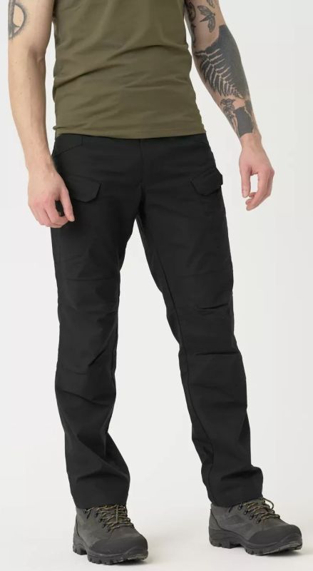 HELIKON Dlhé nohavice UTP PolyCotton Stretch RipStop - black (SP-UTL-SP-01)