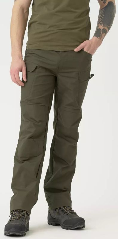 HELIKON Dlhé nohavice UTP PolyCotton Stretch RipStop - taiga green (SP-UTL-SP-09)