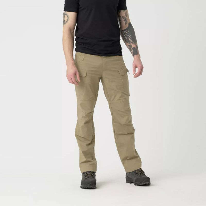 HELIKON Dlhé nohavice UTP PolyCotton Stretch RipStop - khaki (SP-UTL-SP-13)