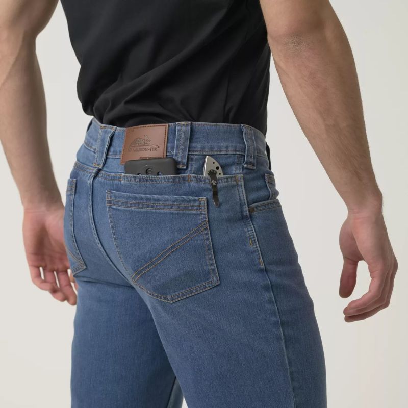 HELIKON Dlhé nohavice Treadstone Jeans - ocean blue (SP-TRD-DU-1O)