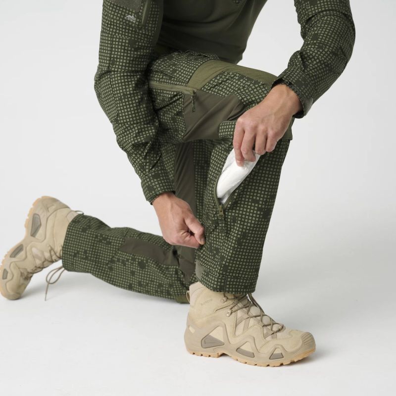 HELIKON Dlhé nohavice MCDU - ERDL / olive green (SP-MCD-SP-1P02A)