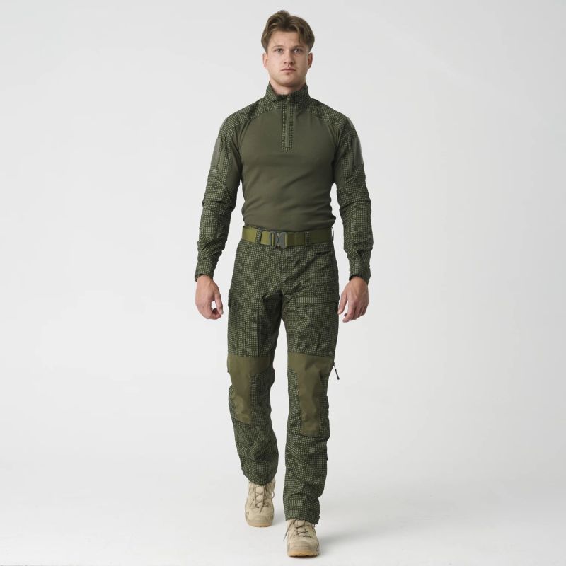 HELIKON Dlhé nohavice MCDU - ERDL / olive green (SP-MCD-SP-1P02A)