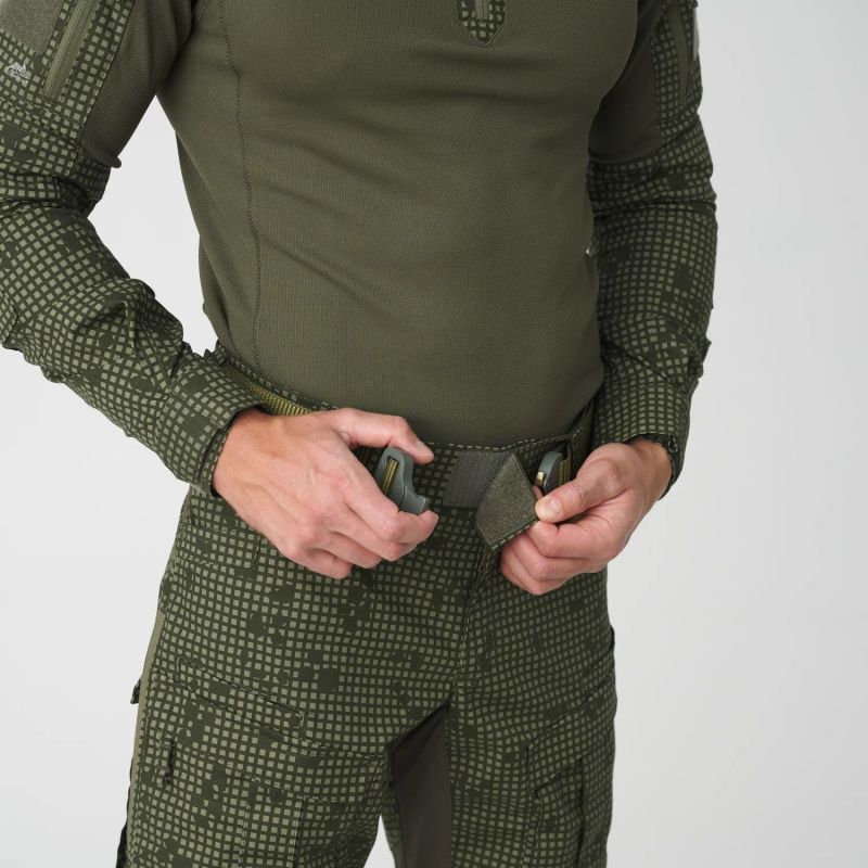 HELIKON Dlhé nohavice MCDU - ERDL / olive green (SP-MCD-SP-1P02A)