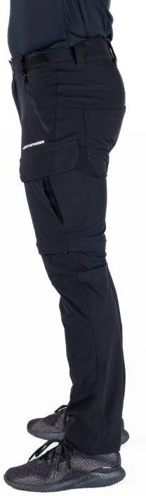 NORTHFINDER Dlhé nohavice CARUSO 2v1 - black (108245-269)