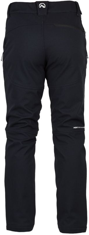NORTHFINDER Dlhé nohavice ANATOL - black / black (108395-270)