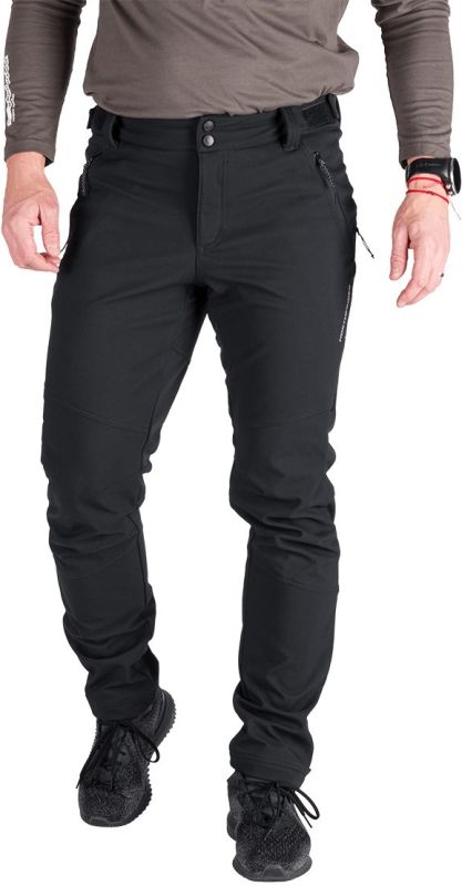 NORTHFINDER Dlhé nohavice ANATOL - black / black (108395-270)
