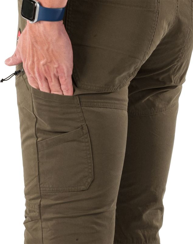 NORTHFINDER Dlhé nohavice VALENTIN - dark green (108586-300)