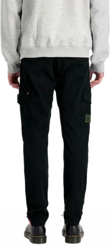 ALPHA INDUSTRIES Dlhé nohavice Petrol Patch Pant - black (178207/03)