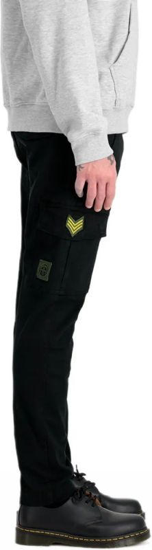 ALPHA INDUSTRIES Dlhé nohavice Petrol Patch Pant - black (178207/03)