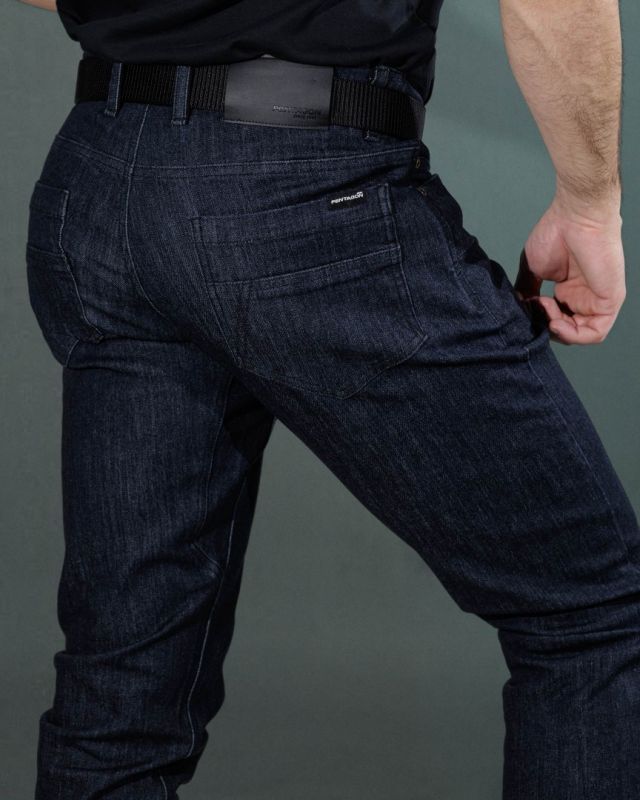 PENTAGON Dlhé nohavice Jason Jeans - raw (K05067)