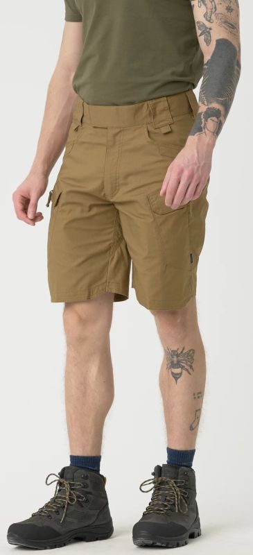 HELIKON Krátke nohavice UTS 8,5" PolyCotton Stretch Ripstop - coyote (SP-UTS-SP-11)