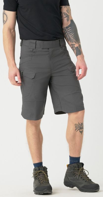 HELIKON Krátke nohavice UTS 11" PolyCotton Stretch Ripstop - shadow grey (SP-UTK-SP-35)