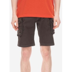 ALPHA INDUSTRIES Krátke nohavice Crew - greyblack (176203/136)