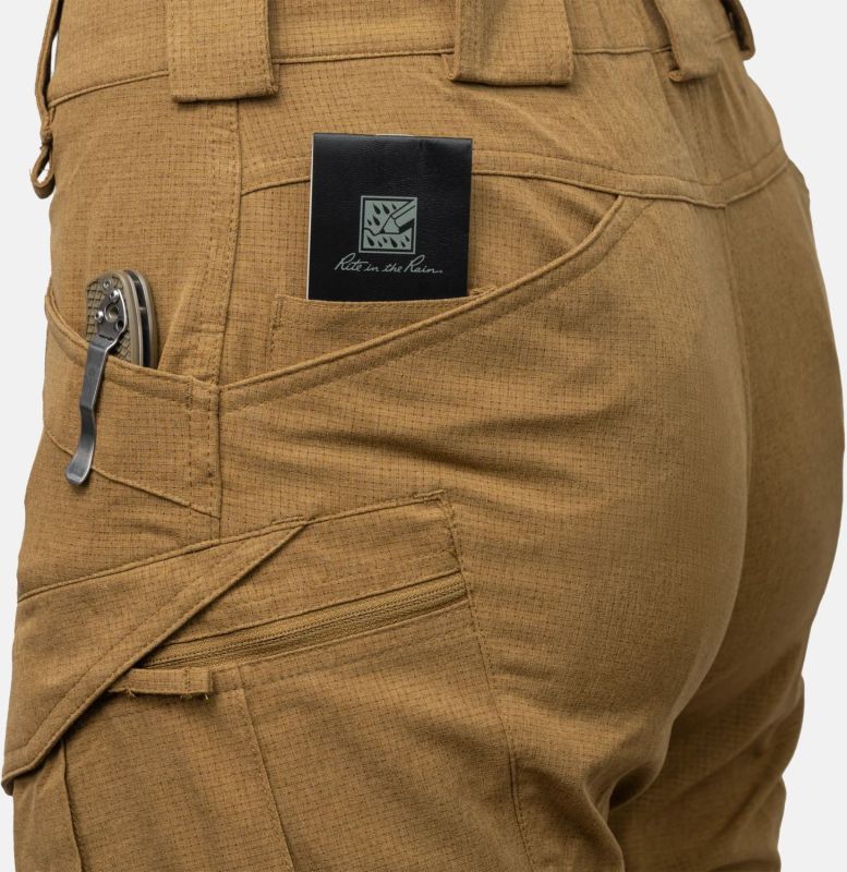 HELIKON Krátke nohavice OTS Ultra AeroTech - taiga green (SP-OTU-AT-09)