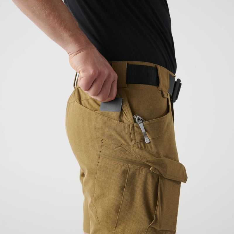 HELIKON Krátke nohavice OTS Ultra AeroTech - taiga green (SP-OTU-AT-09)