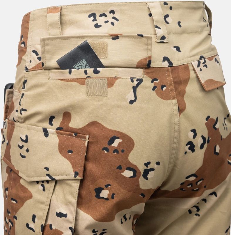 HELIKON Krátke nohavice Cargo - 6 Color Desert (SP-CRO-SP-6C)