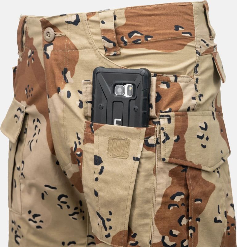 HELIKON Krátke nohavice Cargo - 6 Color Desert (SP-CRO-SP-6C)