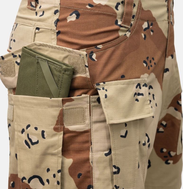 HELIKON Krátke nohavice Cargo - 6 Color Desert (SP-CRO-SP-6C)