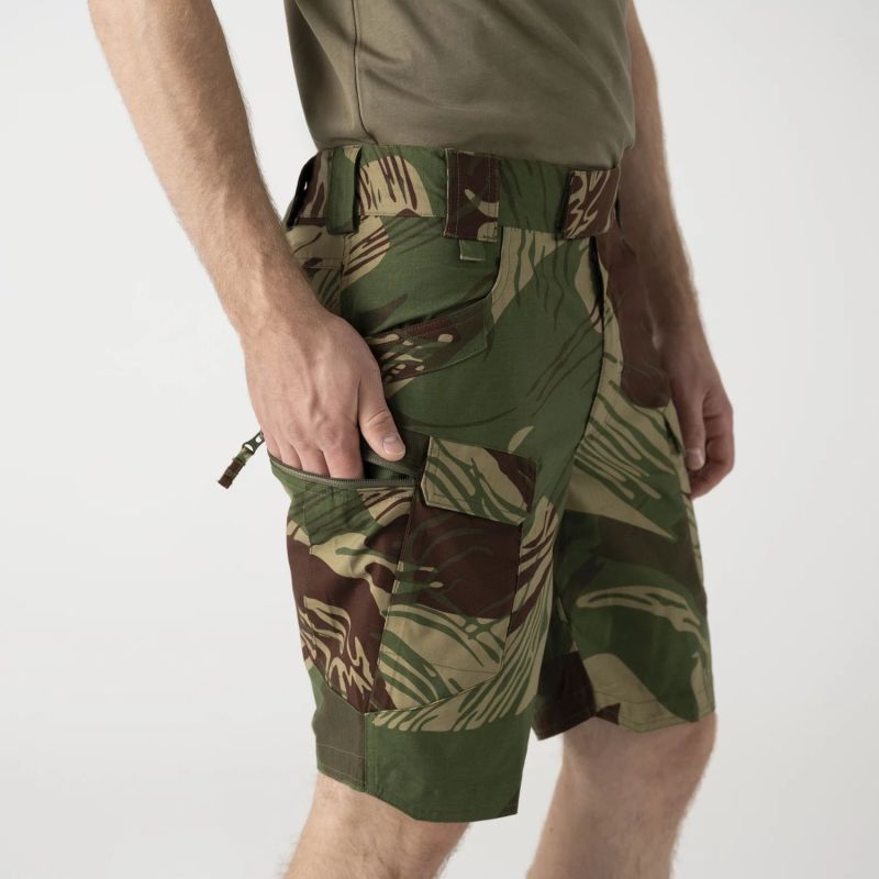 HELIKON Krátke nohavice UTS 8,5" PolyCotton Stretch Ripstop - shadow grey (SP-UTS-SP-35)